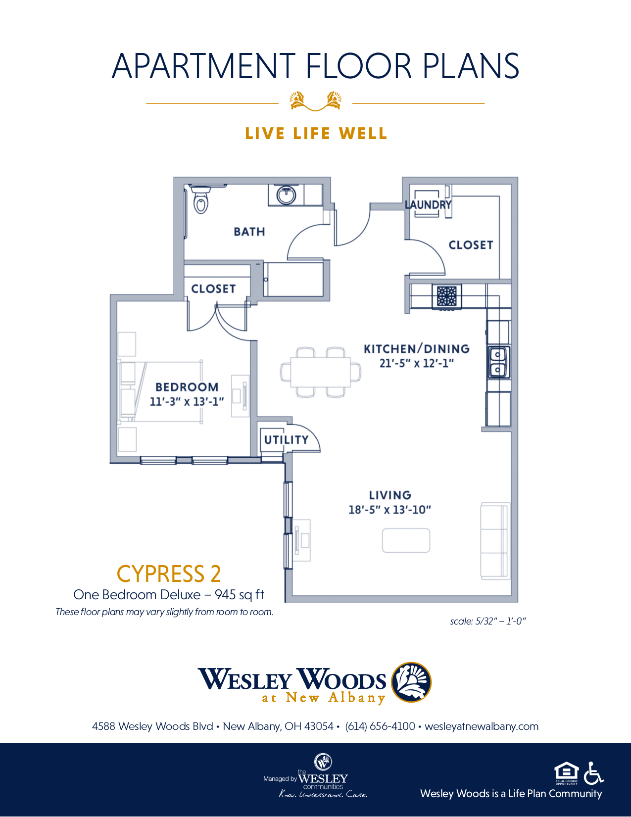 Wesley Woods at New Albany Senior Living Community Assisted Living